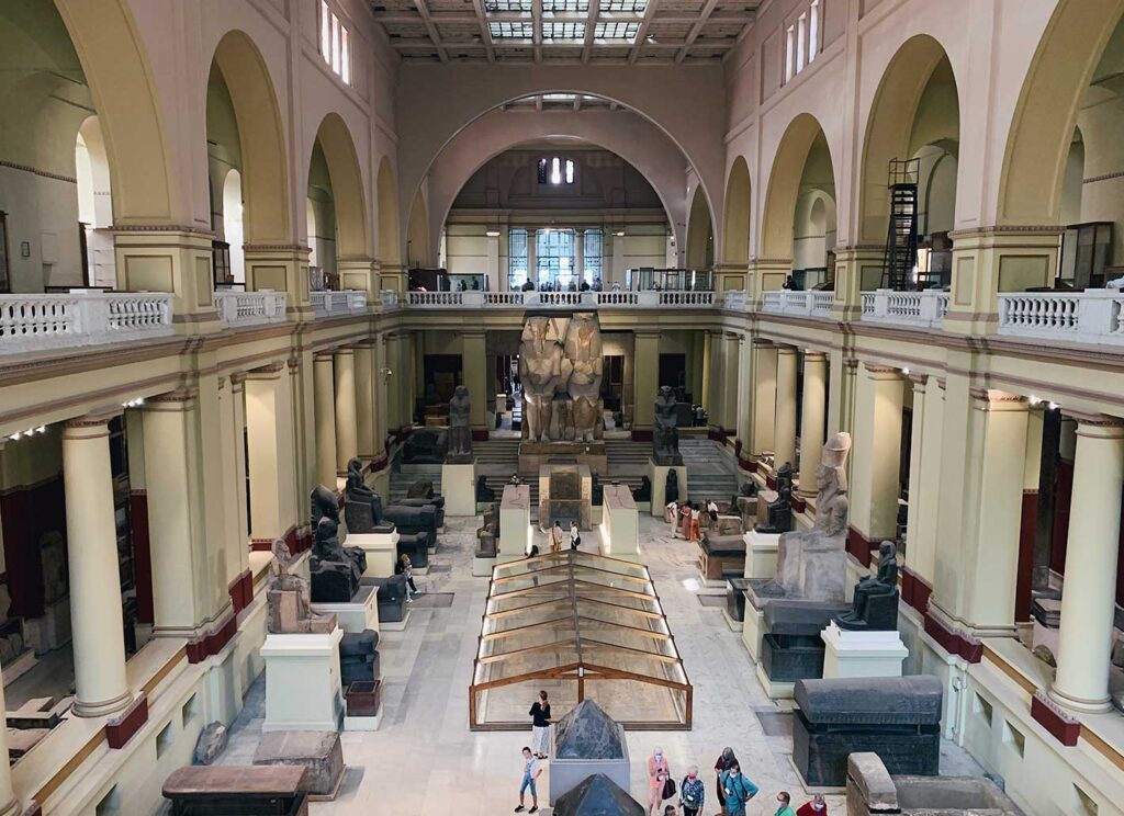 antiguo museo egipcio