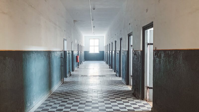 corredor prision mauthausen